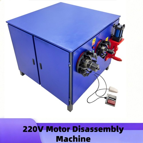 Industrial motor disassembly - industrial,