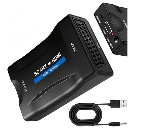 Scart péritel vers hdmi - scart,