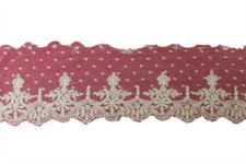 Dentelle En Tulle De Coton