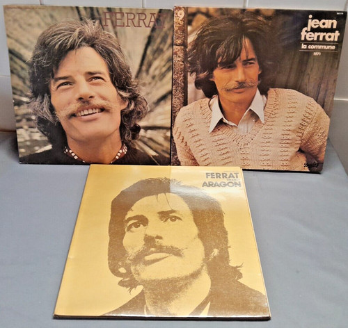 Jean ferrat disques vinyl - jean, 33