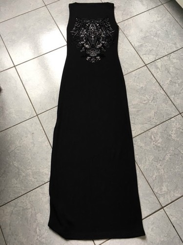 Robe longue noire petite - longue,