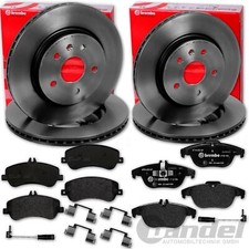 BREMBO Disques + Revêtements Avant+Arrière pour Mercedes Classe GLK X204