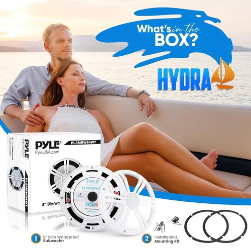 Pyle plsmrw84wt subwoofer - 1,