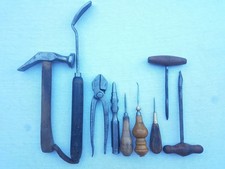 Lot ancien outil cordonnier