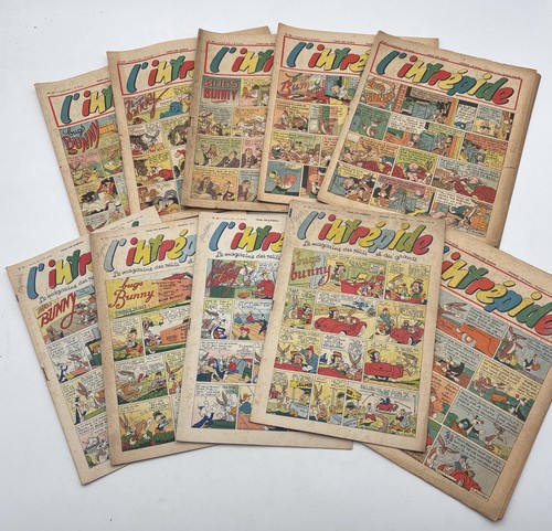 Lot journaux intrépide - 10, l’intrépide