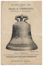 FR59 GOMMEGNIES Cloche Eglise RARE