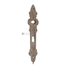 Plaque Longue Argent Antique