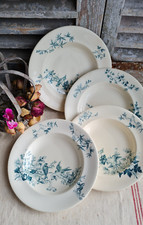 4 ANCIENNES ASSIETTES CREUSES