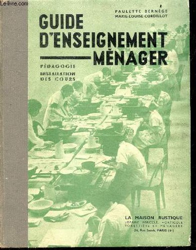 Guide enseignement menager - menager,