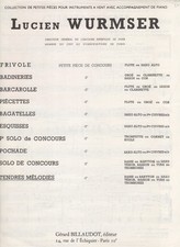 Tendres mélodies - pour basse ou baryton ou saxo ténor, basson ou tuba ou tro...