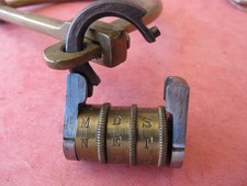 Poignée + Cadenas à code pour sac militaire