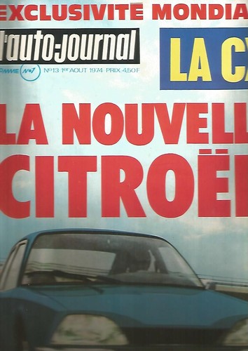 Auto journal 13 - journal, citroen