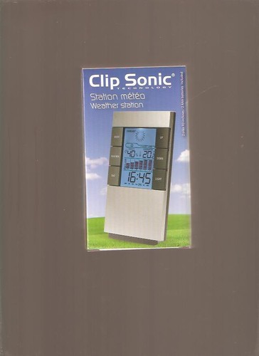 Station meteo clip sonic - meteo, :