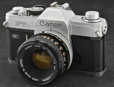 CANON FTb QL + objectif standard 1.8 / 50 mm - testé avec un film : OK