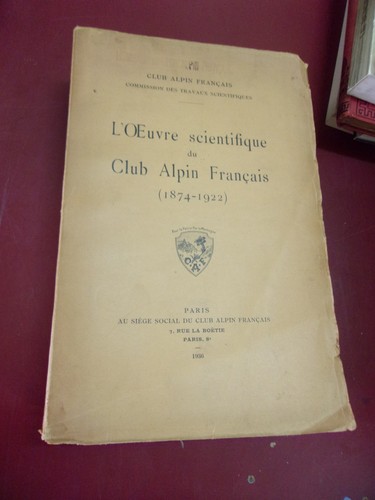 Oeuvre scientifique club - l'oeuvre,