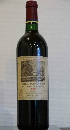 Vin chateau duhart milon 1990 - chateau,