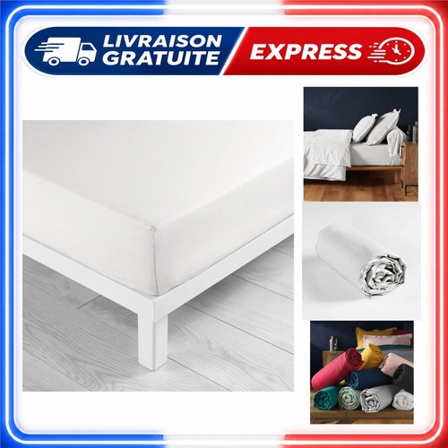 Drap housse 190 - housse, lina