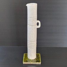 SUPERBE VASE VINTAGE 1960 CERAMIQUE CRAQUELEE 60S RETRO 1960S ANNEES 60