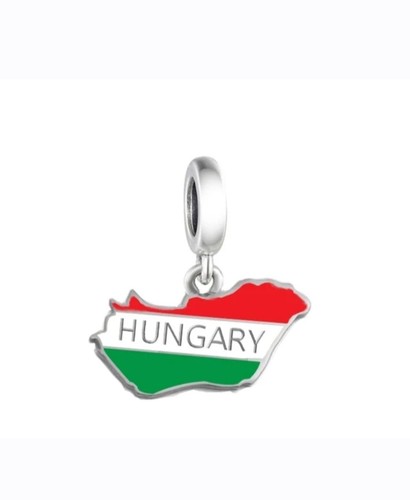 Hungary country map flag - hungary,