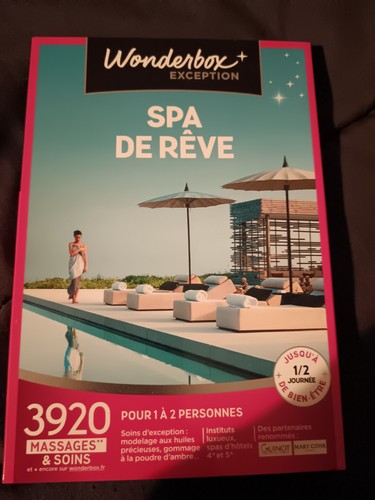 Coffret wonderbox spa reve - coffret,