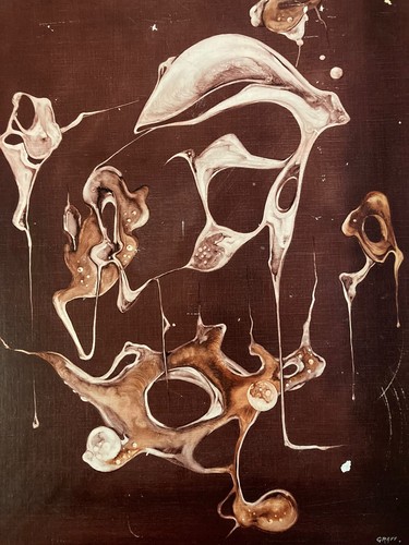 Belle peinture huile sur toile - belle,