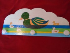 PORTE-MANTEAUX pour chambre d'enfant/ARTISANAT/NEUF