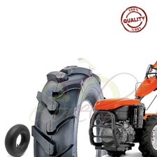 Pneu 5.00-10 6PR + Chambre Motozappa Motoculteur Tracteur Tondeuse