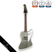 Guitare électrique Epiphone Inspired by Gibson Custom 1963 Firebird Silver Mist