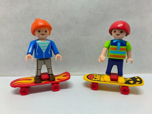 Sympa duo enfant skateur - ,