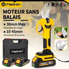 30 mm Sécateur électrique à batterie sans fil Pour Les Jardins,Les Branches
