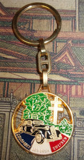 Porte-clefs " Colombey les Deux Eglises "- Traction avant - Croix de Lorraine