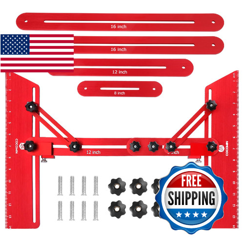 Stair tread template tool - stair,