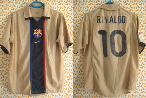 Maillot barcelone 2001 2003 - maillot,