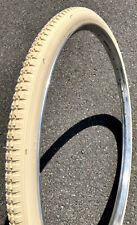 Pneu Crème 28 x 1 1/2  (40x635)  700x35b vélo type ancien vintage 28 pouces