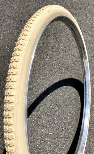 Pneu crème 1 2 - 28, 1/2