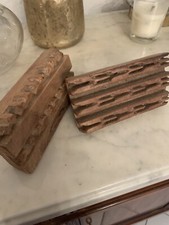 2 Tampons Anciens À Batik /Inde