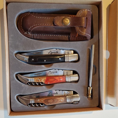 Coffret couteaux de poche - de,