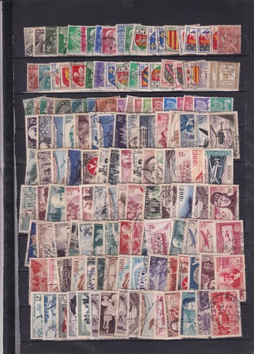 France 3600 timbres obliteres - france,