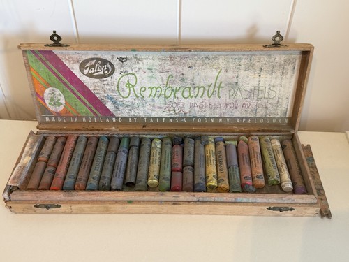 Vintage talens rembrandt soft - talens,