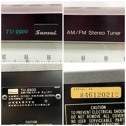 Vintage sansui 9900 fm - vintage,