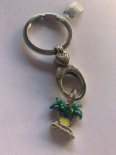 Brighton heart charm key - heart,