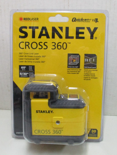 Stanley 360 cross line - cross, laser