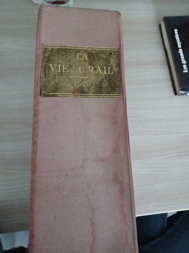 Reliure vie rail année - reliure,