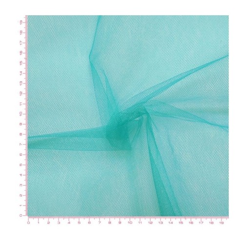 Tulle souple vert 300cm de - tulle,