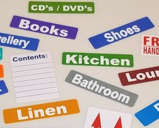 Lot d'autocollants colorés