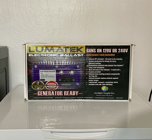 Lumatek 1000 watt dimmable