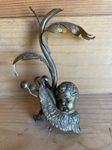 Tête ange putti ancien - tête, putti,