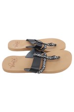 Roxy Tongs Femme Noir Casual