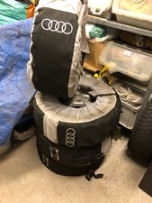 4 roues hiver Audi A3 avec housses