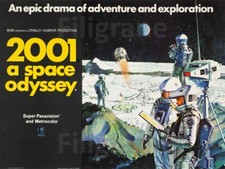 2001 A SPACE ODYSSEY Rtrk-POSTER HQ 50x70cm d'une AFFICHE VINTAGE